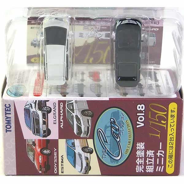 【4B】 トミーテック 1/150 ザ・カーコレクション Vol.8 ミニバン編 アルファード 白/...