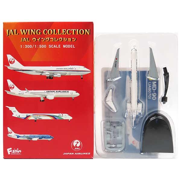 【3】 エフトイズ 1/500 JALウイングコレクション 新パッケージ ボーイング MD-90 鶴...