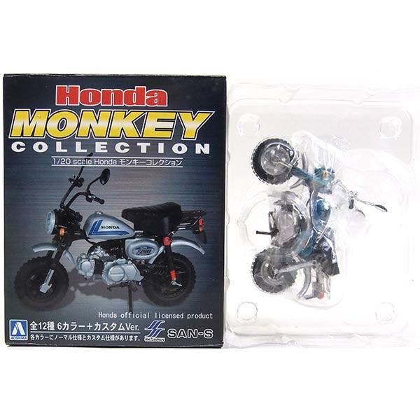 【4A】 サンエス 1/20 Honda モンキーコレクション モンキー CB750FOURカラーモ...