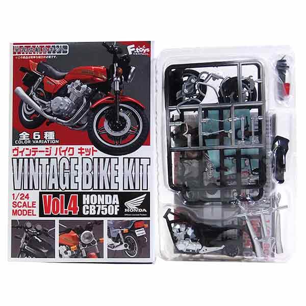 【1】 エフトイズ 1/24 ヴィンテージバイクキット Vol.4 ホンダ CB750FA (欧州仕...