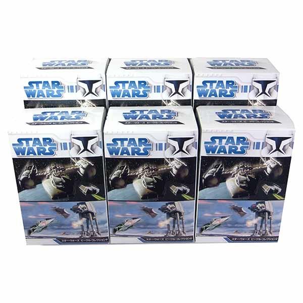 【6SET】 エフトイズ 1/144 スターウォーズ ビークルコレクション Vol.2 シークレット...