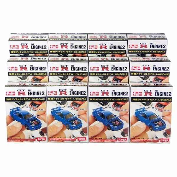 【12SET】 タルガ タッカー 1/64 GT-R THE ENGINE2 全12種セット(シーク...