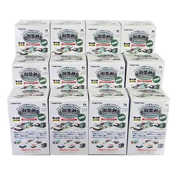 【12SET】 トミーテック 1/150 街並みコレクション 第4弾 駅前編 全12種セット