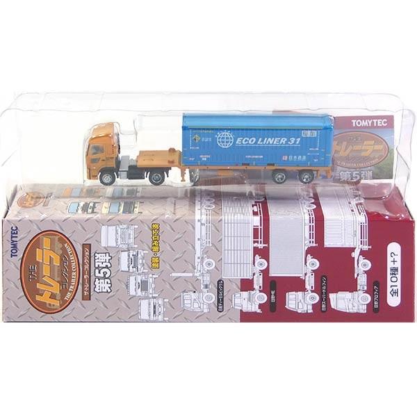 【4】 トミーテック 1/150 ザ・トレーラーコレクション 第5弾 日本通運 日野 プロフィア＋3...