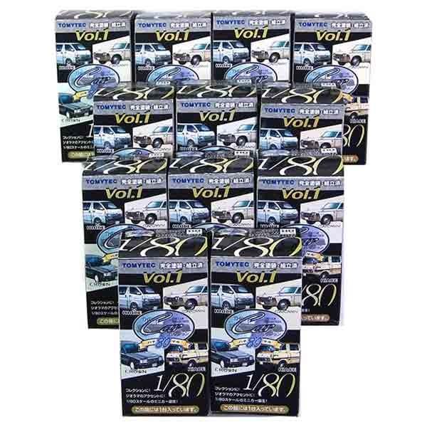 【12SET】 トミーテック 1/80 ザ・カーコレクション 80 Vol.1 全12種セット(シー...