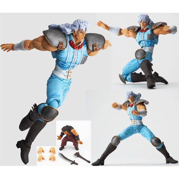 海洋堂 リボルテック 北斗の拳 REVOLUTION　No.009　レイ白髪Ver. アニメ フィギ...