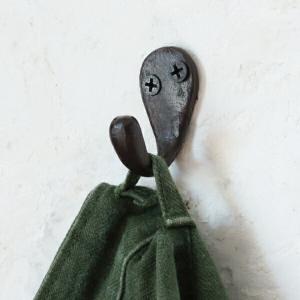 アイアン フック 鉄フック 帽子フック ウォールフック 引っ掛け おしゃれ