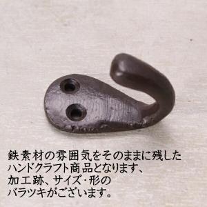 アイアン フック 鉄フック 帽子フック ウォー...の詳細画像2