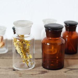 メディシンボトル ガラス瓶 小瓶 蓋つき おしゃれ 容器 ディスプレイ