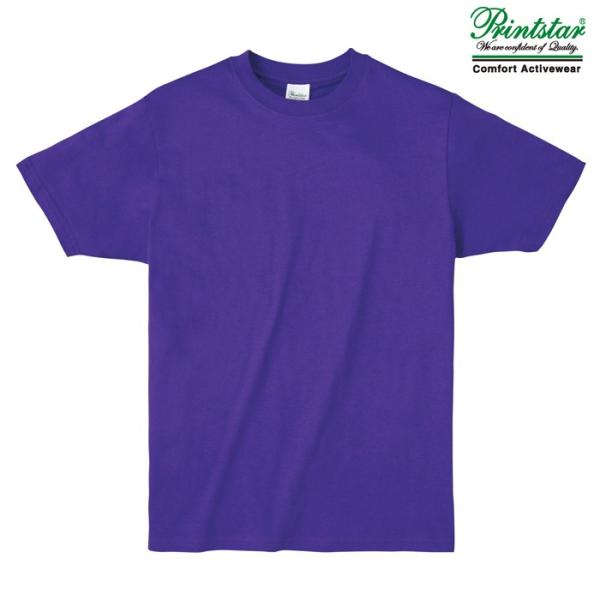 メンズ tシャツ ライトウェイト 4.0オンス 無地 パープル L サイズ 083-BBT 半袖