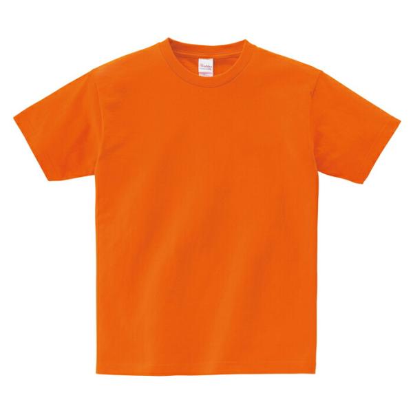 レディース ガールズ Tシャツ ヘビーウェイト 5.6オンス 無地 オレンジ WL サイズ 085-...
