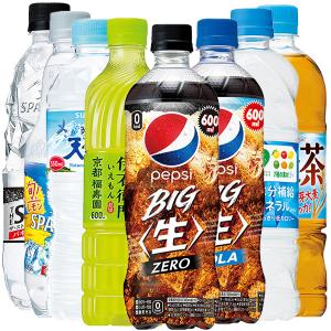 選べる 4ケース 合計 96本 サントリー製品 伊右衛門 ペプシ コーラ 天然水 炭酸水 緑茶 麦茶 500mlPET 送料無料｜trend-i