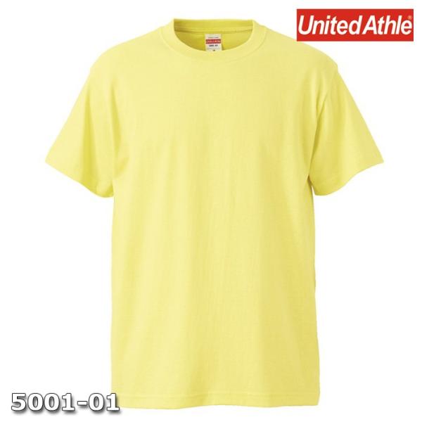 Ｔシャツ 半袖 メンズ ハイクオリティー 5.6oz XXL サイズ ライトイエロー ビック 大きい...