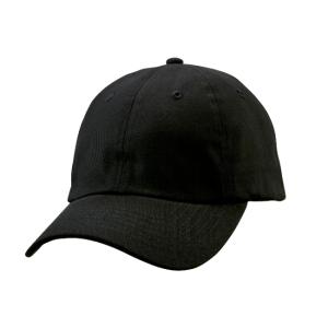 コットン ツイル ロー キャップ 帽子 CAP F サイズ ブラック 無地 ユナイテッドアスレ CAB｜trend-i
