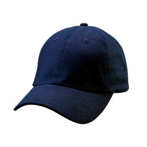 コットン ツイル ロー キャップ 帽子 CAP F サイズ ネイビー 無地 ユナイテッドアスレ CAB｜trend-i