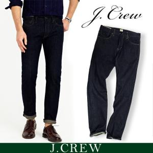 J.CREW ジェイクルー メンズ デニム ジーンズ ジーパン セルビッチ 赤耳 484  スリムフィット｜trend-i