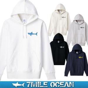 7MILE OCEAN メンズ パーカー プルオーバ スウェット ヘビーウェイト 裏起毛 人気ブランド おすすめ コーデ｜trend-i