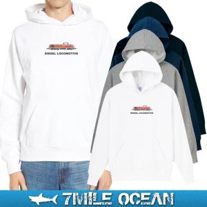 メンズ パーカー プルオーバー 裏起毛 7MILE OCEAN ワンポイント ロゴ プリント アメカジ アウトドア ストリート 大きいサイズ 秋冬 新作｜trend-i