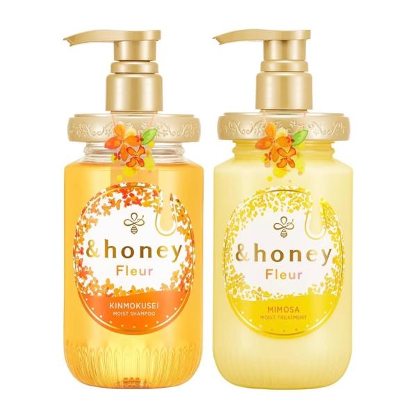 ＆honey(アンドハニー）フルール　シャンプーKINMOKUSEI トリートメントMIMOSAセッ...