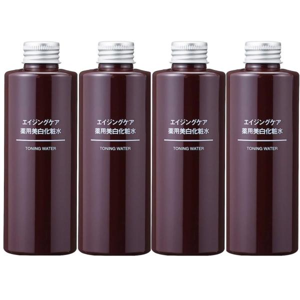 【まとめ買い4本セット】無印良品 エイジングケア薬用美白化粧水 200mL×4本 82926835 ...
