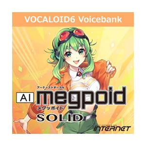 【正規品】 INTERNET VOCALOID6 Voicebank AI Megpoid SOLI...