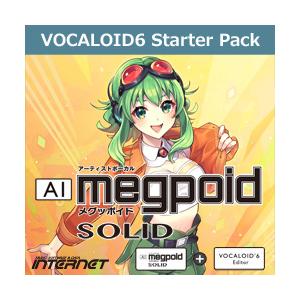 【正規品】 INTERNET VOCALOID6 Starter Pack AI Megpoid S...