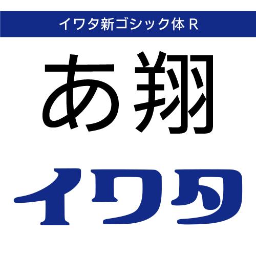 【正規品】 TrueType イワタ新ゴシック体R ダウンロード版 【3時間でメール納品】