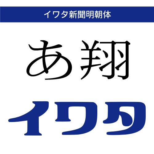 【正規品】 TrueType イワタ新聞明朝体 ダウンロード版 【3時間でメール納品】