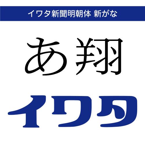 【正規品】 TrueType イワタ新聞明朝体新がな ダウンロード版 【3時間でメール納品】