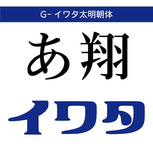 【正規品】 TrueType G-イワタ太明朝体 ダウンロード版 【3時間でメール納品】