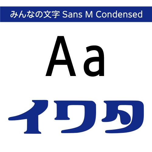 【正規品】 TrueType みんなの文字Sans M Condensed ダウンロード版 【3時間...