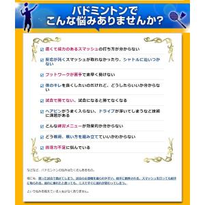 バドミントンシングルスDVD〜日本代表コーチが...の詳細画像4