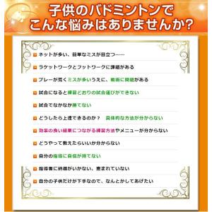 バドミントンジュニア上達の極意DVD 〜小平ジ...の詳細画像4