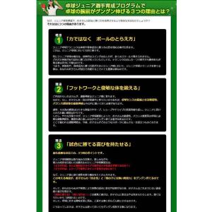 卓球ジュニア選手育成プログラムDVD、試合で勝...の詳細画像3