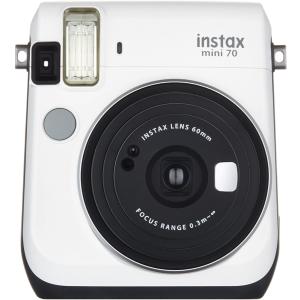 FUJIFILM インスタントカメラ チェキ instax mini 70 ホワイト INS MINI 70N WHITE｜trendline