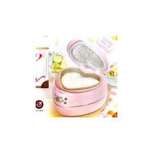 美品アズマ　ハートライスクッカー　LRCK-401 炊飯器 動作 OK ピンク EAST（アズマ） EAST ハートライスクッカー 炊飯器 ピンク LRCK-401-PK