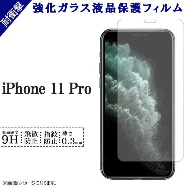 iPhone11Pro 強化ガラス ガラス 画面保護シール アイフォン11プロ アイフォン iPho...