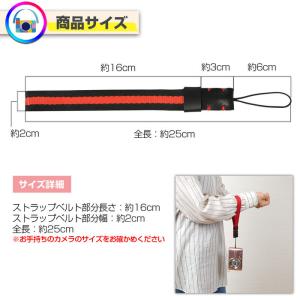 おしゃれ カメラストラップ カメラ ハンドスト...の詳細画像3