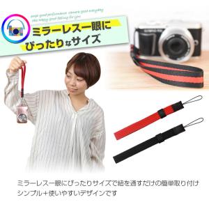 おしゃれ カメラストラップ カメラ ハンドスト...の詳細画像4