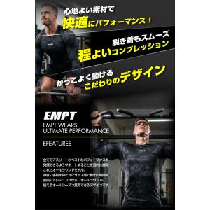 EMPT メンズ コンプレッションウェア 長袖...の詳細画像2