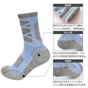 登山 トレッキング ソックス 靴下 4 メンズ...の詳細画像4