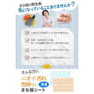 清潔 まな板シート 40枚入 まな板 シート ...の詳細画像3