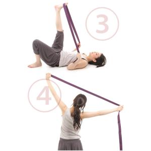 ヨガ 体幹トレーニング ストラップ ヨガストラ...の詳細画像4