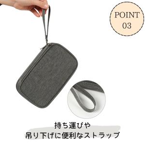 トラベルポーチ 旅行 メンズ レディース 小物...の詳細画像4