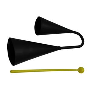 アゴゴベル カウベル サンバ 打楽器 27cm スティック マレット付き