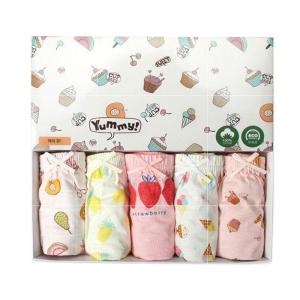【送料無料】5枚組綿100%女子ショ-ツ キッ...の詳細画像1