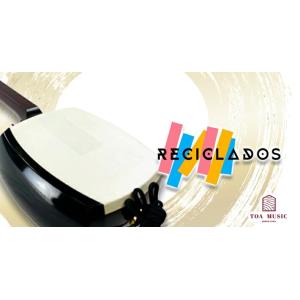 長唄・民謡・地唄三味線　皮張り【再生犬皮】【両面】　RECICLADOS  レシクラドス【並】