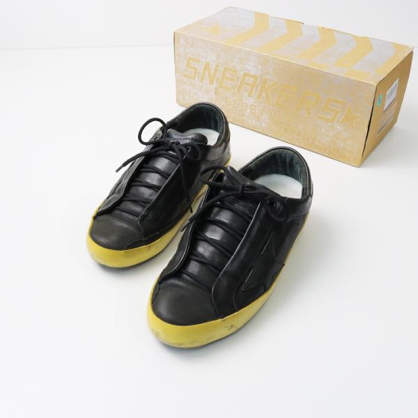 【毎日値下げセール】GOLDEN GOOSE ゴールデングース SUPERSTAR 35/ブラック ...