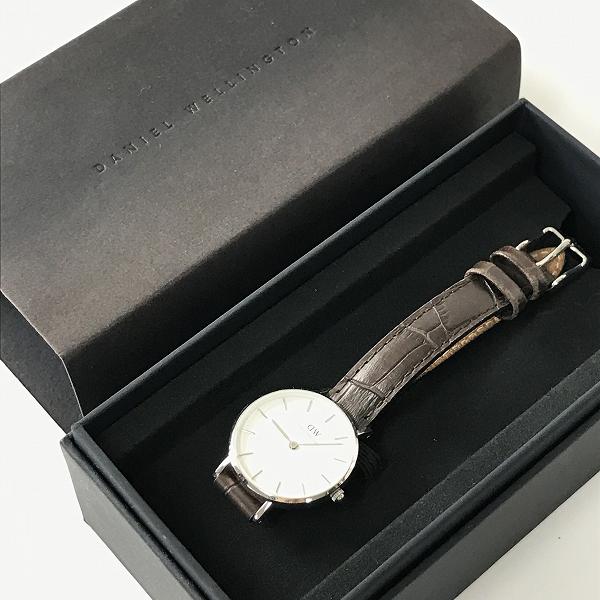 【毎日値下げセール】Daniel Wellington ダニエルウェリントン 腕時計 クロコ型押しベ...