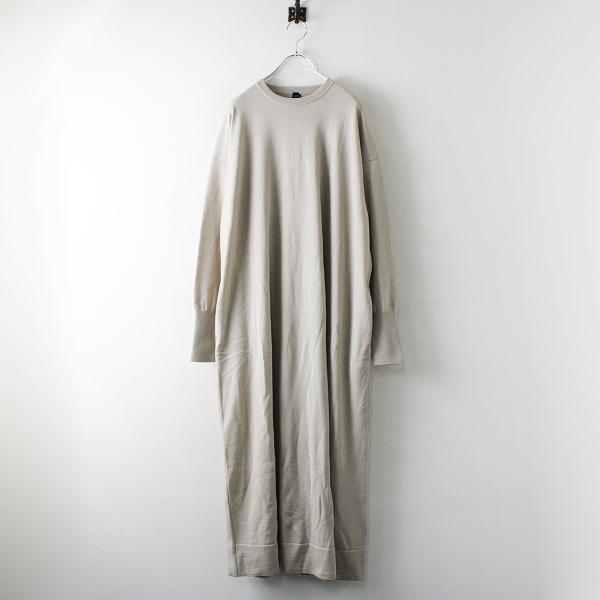 【ウィンターセール】美品 定価5.3万 2021AW ATON エイトン NATURAL DYE S...